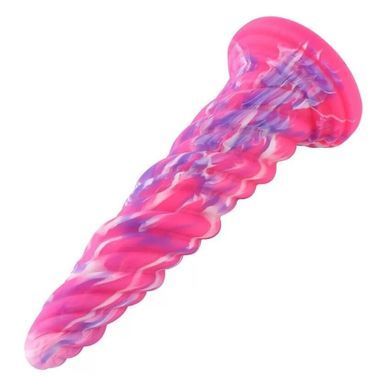 Фалоімітатор для секс-машин Hismith Awl Shape Silicone Dildo Monster Series, кріплення KlicLok SO9965 фото