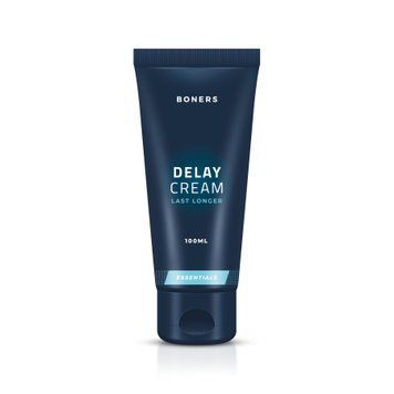 Крем-пролонгатор Boners Delay Cream 100 мл, легкий анестетик лаурет-9 + м&rsquo;ята SO8878 фото